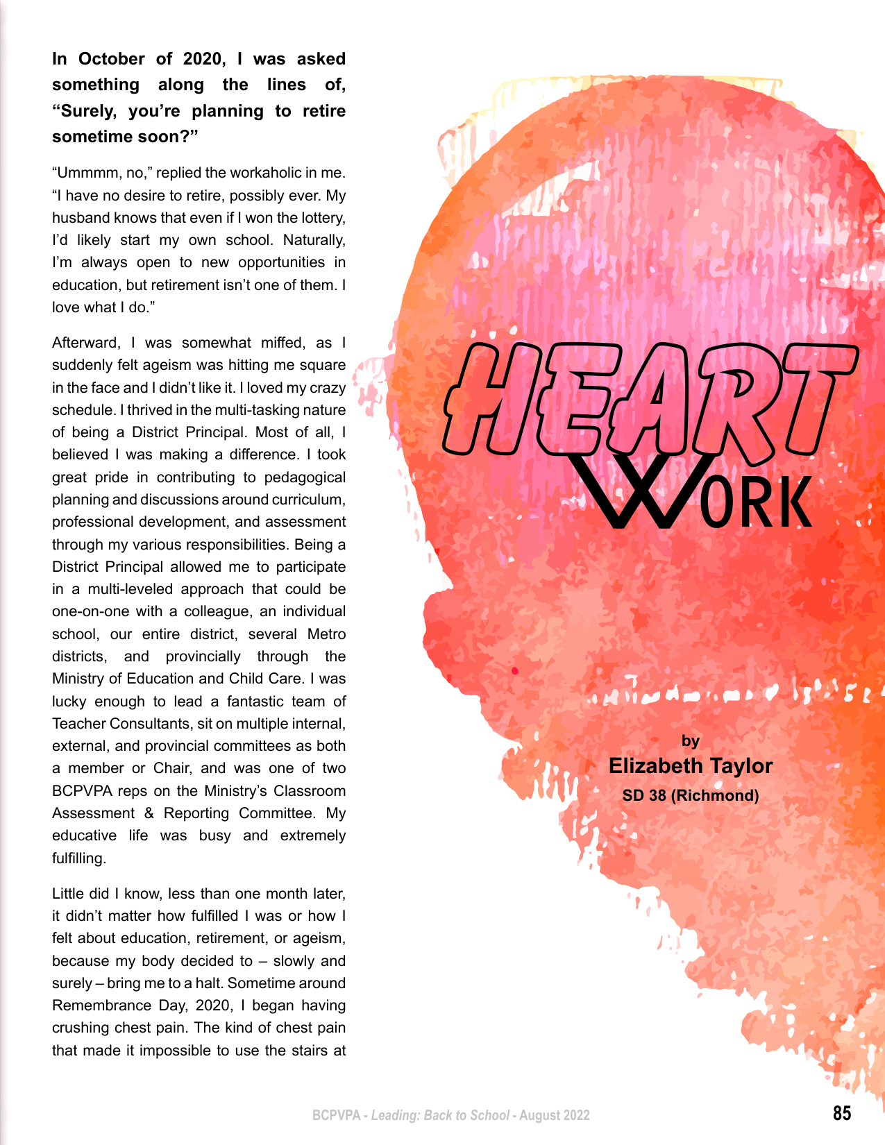 Heart Work - August 2022