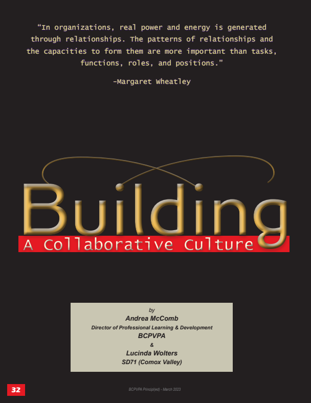Building a Collaborative Culture - March 2023