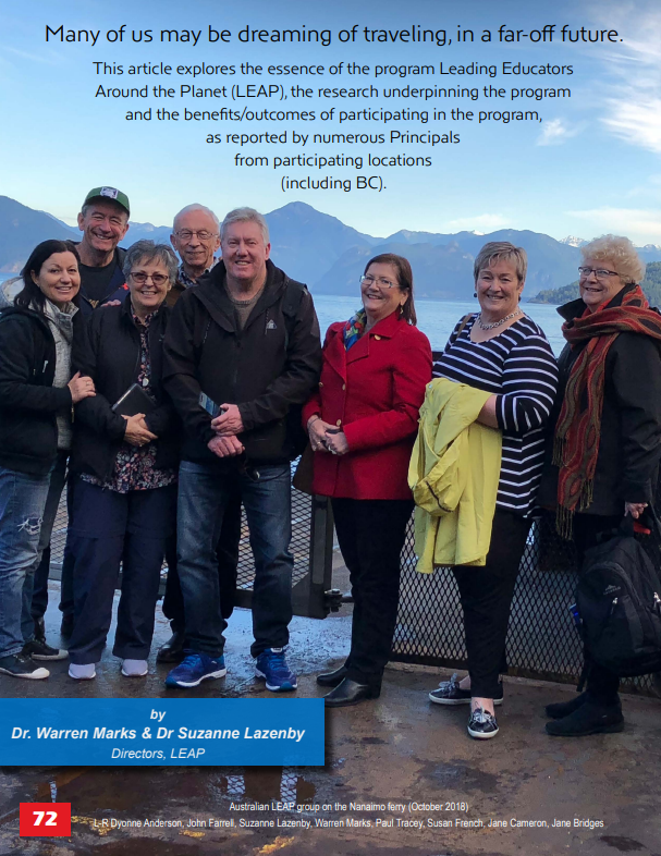 Leading Educators Around the Planet (LEAP) - November 2020