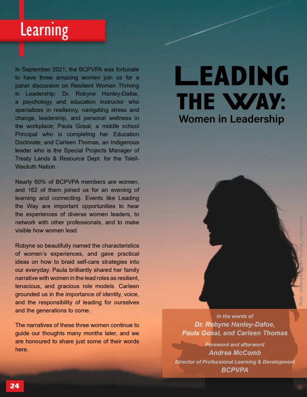 Leading the Way: Women in Leadership - March 2022