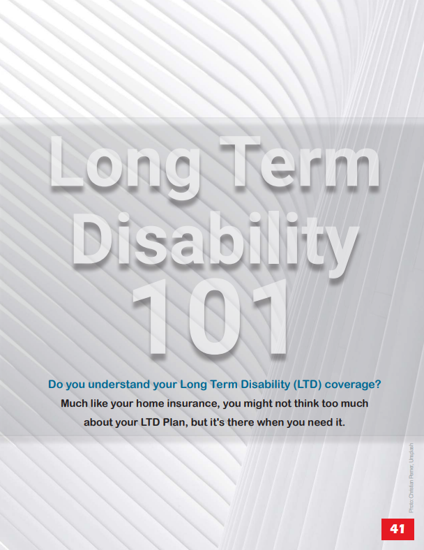 Long Term Disability 101 - Fall 2019