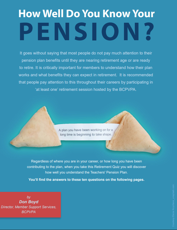 Pension Quiz  - November 2020