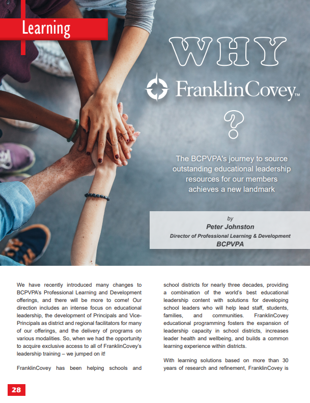 Why FranklinCovey? - June 2022